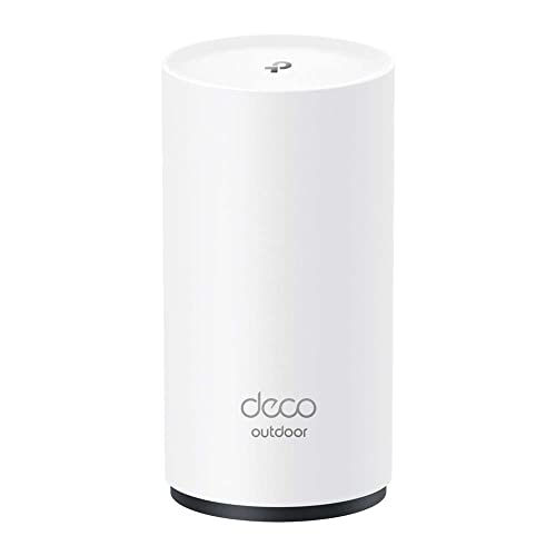 TP-Link Deco Outdoor Mesh WiFi (Deco X50-Outdoor), AX3000 Dual Band WiFi 6 Mesh, 2 Gigabit PoE Ports, 802.3at PoE+,Weatherproof, Works with All Deco Mesh WiFi, 1-Pack