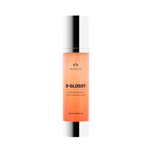 MAËLYS B-GLOSSY Smoothing Body Serum - Hyaluronic Acid Serum for Body - Hydrating Wrinkle Serum with Peptides & Shea Butter