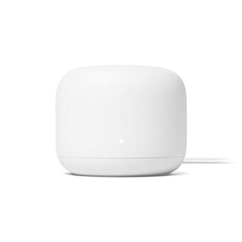 Google Nest Wifi - AC2200 - Mesh WiFi System - Wifi Router - 2200 Sq Ft Coverage - 1 pack