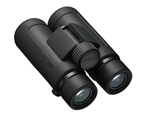 Nikon PROSTAFF P3 10x42 Binocular | Waterproof, fogproof, Rubber-Armored Full-Size Binocular, Wide Field of View & Long Eye Relief, Limited Official Nikon USA Model