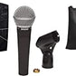 Shure SM58 Pro XLR Dynamic Microphone - Professional Studio & Live Performance Cardioid Mic for Vocals, Podcasting, and Recording (SM58-LC)