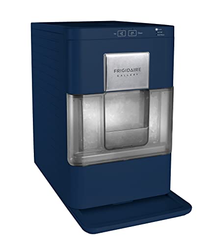 FRIGIDAIRE Gallery EFIC255 Countertop Crunchy Chewable Nugget Ice Maker, 44lbs per Day, Auto Self Cleaning, 2.0 Gen, Navy