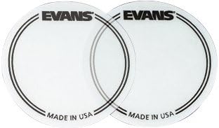 Evans EQ Single Pedal Patch, Clear Plastic
