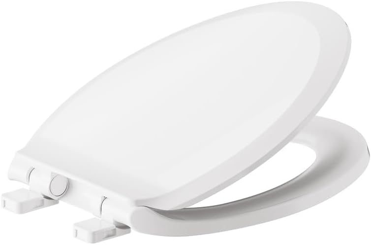 American Standard Transitional Elongated Toilet Seat, Soft Close, White