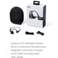 SHOKZ OpenRun Pro - Open-Ear Bluetooth Bone Conduction Sport Headphones - Sweat Resistant Wireless Earphones for Workouts and Running with Premium Deep Base - Built-in Mic, with Hair Band