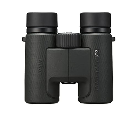 Nikon PROSTAFF P7 8x30 Binocular | Waterproof, fogproof, Rubber-Armored Compact Binocular, Oil & Water Repellent Coating & Locking Diopter, Limited Official Nikon USA Model