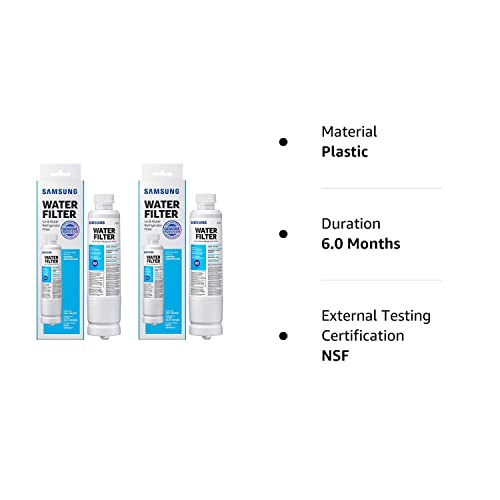 2 Pack Samsung DA29-00020B HAF-CIN/EXP Refrigerator Water Filter (2 Items)