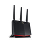 ASUS RT-AX86U Pro (AX5700) Dual Band WiFi 6 Extendable Gaming Router, 2.5G Port, Gaming Port, Mobile Game Mode, Port Forwarding, Subscription-free Network Security, VPN, AiMesh Compatible