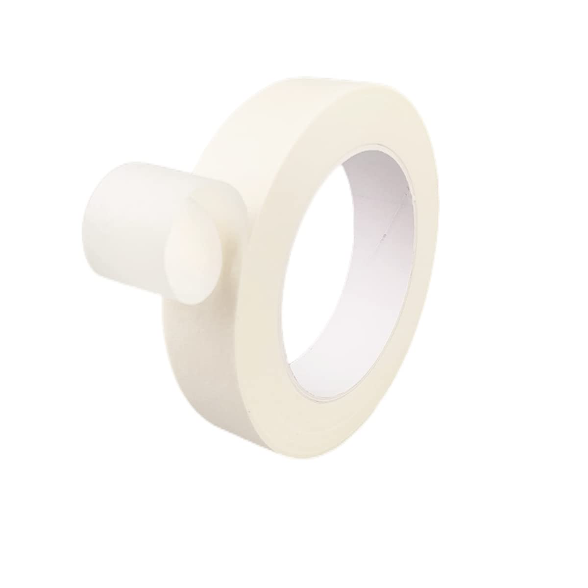 Beige White Masking Tape, 1 Inch x 55 Yards, 2 Rolls
