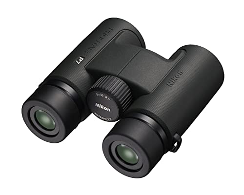 Nikon PROSTAFF P7 8x30 Binocular | Waterproof, fogproof, Rubber-Armored Compact Binocular, Oil & Water Repellent Coating & Locking Diopter, Limited Official Nikon USA Model