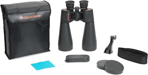 Celestron – SkyMaster 25X70 Binocular – Outdoor and Astronomy Binoculars – Powerful 25x Magnification – Large Aperture for Long Distance Viewing – Multi-Coated Optics – Carrying Case Included