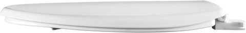 Bemis 7300EC Toilet Seat, Removes for Easy Cleaning, Durable Plastic, Made in USA, Elongated, White