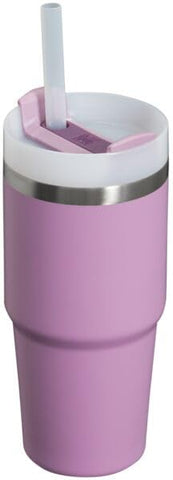 Stanley Quencher H2.0 Tumbler with Straw 14 oz | Twist On 3-Way Lid | Cupholder Compatible for Travel | Insulated Stainless Steel Cup | BPA-Free | Lilac