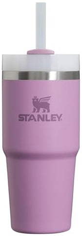 Stanley Quencher H2.0 Tumbler with Straw 14 oz | Twist On 3-Way Lid | Cupholder Compatible for Travel | Insulated Stainless Steel Cup | BPA-Free | Lilac