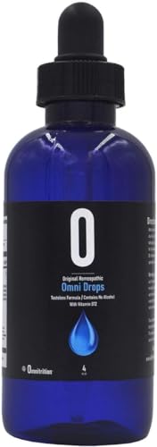 Omni Drops Diet Drops with Vitamin B12 - 4 oz with Program Guide