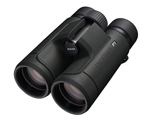 Nikon PROSTAFF P7 8x42 Binocular | Waterproof, fogproof, Rubber-Armored Full-Size Binocular, Oil & Water Repellent Coating & Locking Diopter, Limited Official Nikon USA Model