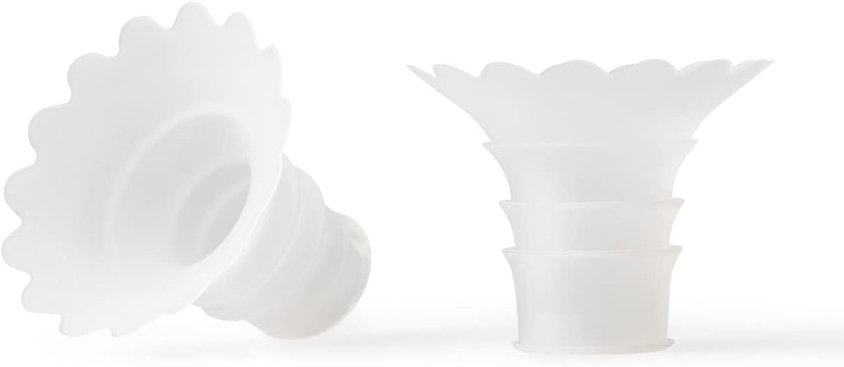 Willow Breast Pump Sizing Insert - 15mm - Flange Inserts, Improves Fit and Comfort for Breast Pumping Moms, Fits in 24mm Willow Breast Pump Flange - 2ct