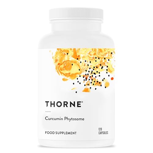 THORNE Curcumin Phytosome 500 mg (Meriva) - Sustained Release, Clinically Studied, High Absorption - Supports Healthy Response in Joints and Muscle - 120 Capsules - 60 Servings