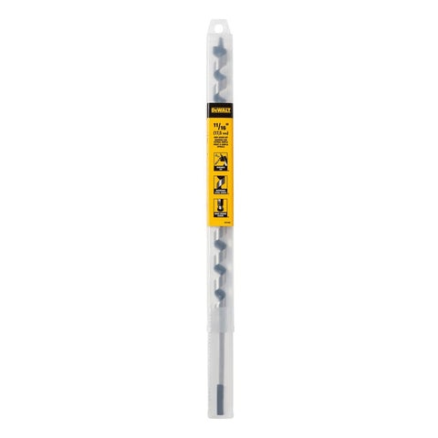 DEWALT Drill Bit, Ship Auger, 11/16 Inch x 17 Inch (DW1682)