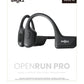 SHOKZ OpenRun Pro Mini - Premium Bone Conduction Open-Ear Bluetooth Sport Headphones - Sweat Resistant Wireless Earphones for Workouts and Running with Deep Base - Built-in Mic, with Headband