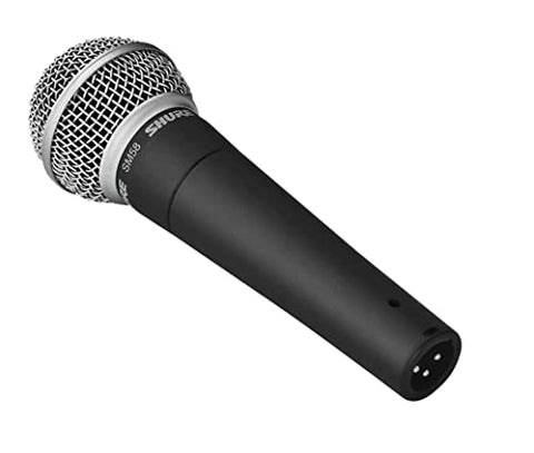 Shure SM58 Pro XLR Dynamic Microphone - Professional Studio & Live Performance Cardioid Mic for Vocals, Podcasting, and Recording (SM58-LC)