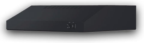 Summit 20” Convertible Range Hood, ADA Compliant, Black - HC20BBADA