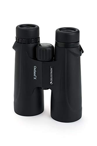 Celestron – Outland X 10x50 Binoculars – Waterproof & Fogproof – Binoculars for Adults – Multi-Coated Optics and BaK-4 Prisms – Protective Rubber Armoring, Black