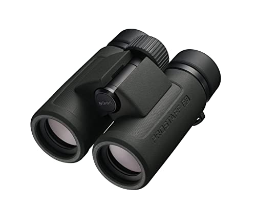 Nikon PROSTAFF P3 10x30 Binocular | Waterproof, fogproof, Rubber-Armored Compact Binocular, Wide Field of View & Long Eye Relief, Limited Official Nikon USA Model