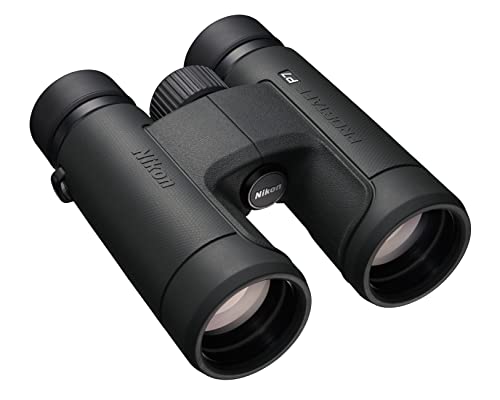 Nikon PROSTAFF P7 8x42 Binocular | Waterproof, fogproof, Rubber-Armored Full-Size Binocular, Oil & Water Repellent Coating & Locking Diopter, Limited Official Nikon USA Model