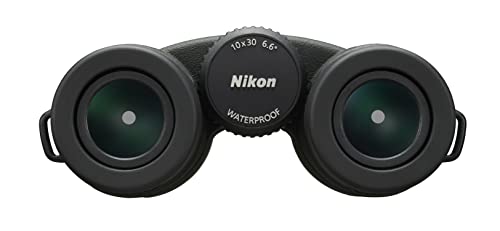 Nikon PROSTAFF P7 10x30 Binocular | Waterproof, fogproof, Rubber-Armored Compact Binocular, Oil & Water Repellent Coating & Locking Diopter, Limited Official Nikon USA Model