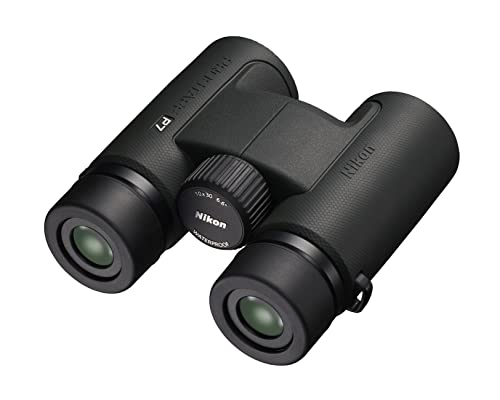 Nikon PROSTAFF P7 10x30 Binocular | Waterproof, fogproof, Rubber-Armored Compact Binocular, Oil & Water Repellent Coating & Locking Diopter, Limited Official Nikon USA Model