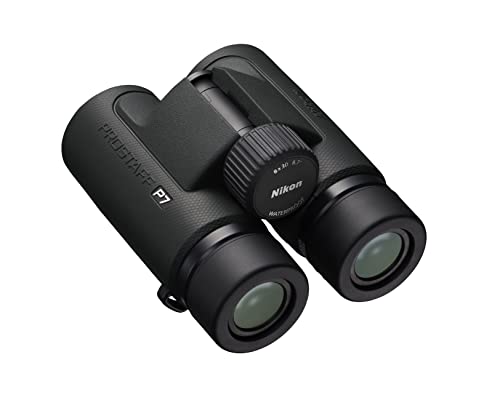 Nikon PROSTAFF P7 8x30 Binocular | Waterproof, fogproof, Rubber-Armored Compact Binocular, Oil & Water Repellent Coating & Locking Diopter, Limited Official Nikon USA Model