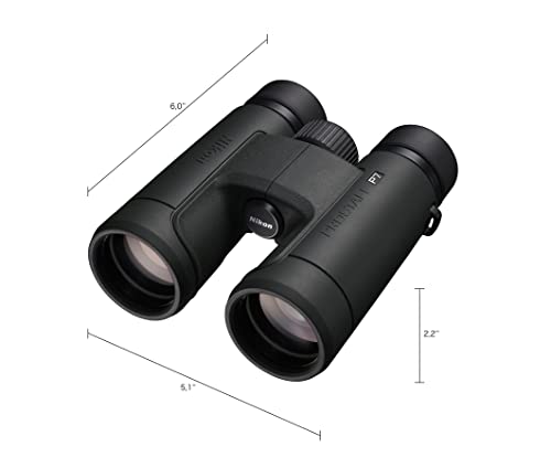 Nikon PROSTAFF P7 8x42 Binocular | Waterproof, fogproof, Rubber-Armored Full-Size Binocular, Oil & Water Repellent Coating & Locking Diopter, Limited Official Nikon USA Model