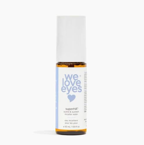 We Love Eyes - superHA Eyelid & Eyelash Micellar Water - Remove eye makeup with lush, supportive micelles in a sodium hyaluronic base, oil free