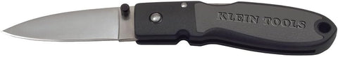 Klein Tools 44001 Lightweight Lockback Knife 2-1/2-Inch Drop-Point Blade