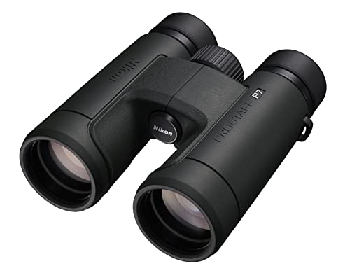 Nikon PROSTAFF P7 8x42 Binocular | Waterproof, fogproof, Rubber-Armored Full-Size Binocular, Oil & Water Repellent Coating & Locking Diopter, Limited Official Nikon USA Model