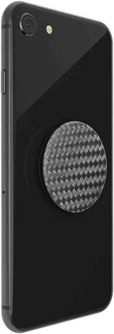 PopSockets Adhesive Phone Grip, Holder- Carbonite Weave