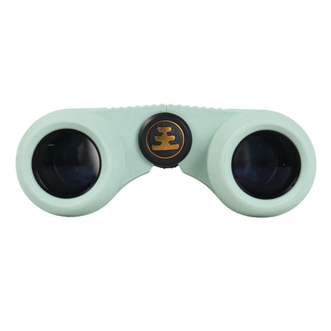 Nocs Provisions Standard Issue 8x25 Waterproof Binoculars, 8X Magnification, Bak4 Prism, Wide View Multi-Coated Lenses for Bird Watching, Hiking & Backpacking- Glacial Blue