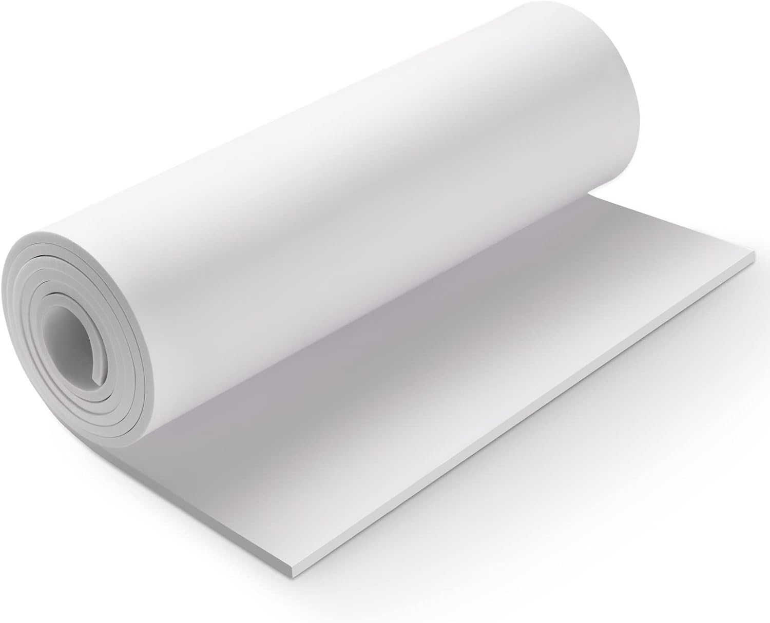 White Eva Foam Sheet roll,Premium eva Foam 6mm Thick,49" x 13.9", High Density 86kg/m3 for Halloween Cosplay Costume, Crafts, DIY Projects by MEARCOOH…