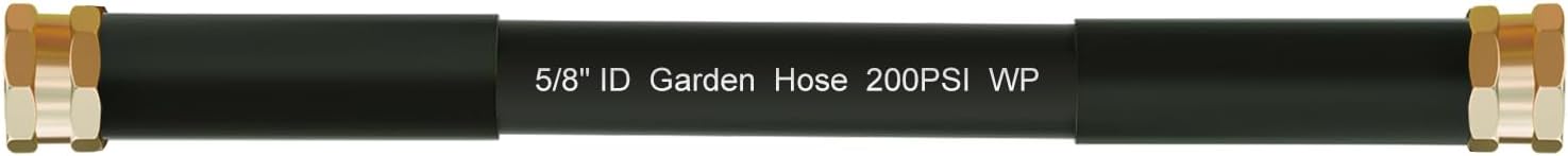 Short Garden Hose 1 ft, Flexible and Durable, Leak-Free Connections