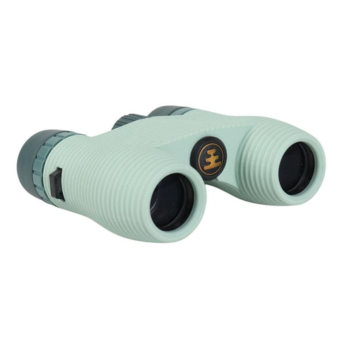 Nocs Provisions Standard Issue 8x25 Waterproof Binoculars, 8X Magnification, Bak4 Prism, Wide View Multi-Coated Lenses for Bird Watching, Hiking & Backpacking- Glacial Blue