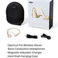 SHOKZ OpenRun Pro - Open-Ear Bluetooth Bone Conduction Sport Headphones - Sweat Resistant Wireless Earphones for Workouts and Running with Premium Deep Base - Built-in Mic, with Hair Band