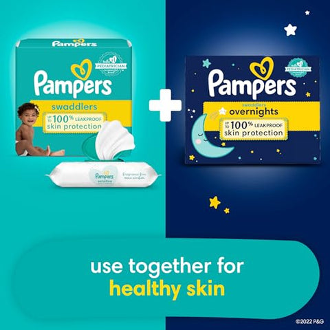 Pampers Baby Diapers - Swaddlers - Size 8, 38 Count, Ultra Soft Disposable Infant Diaper