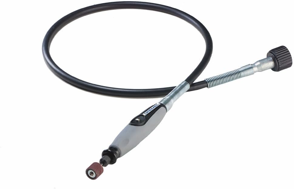 Dremel Flex Shaft Rotary Tool Attachment, Comfort Grip, 36” Cable (225-02)