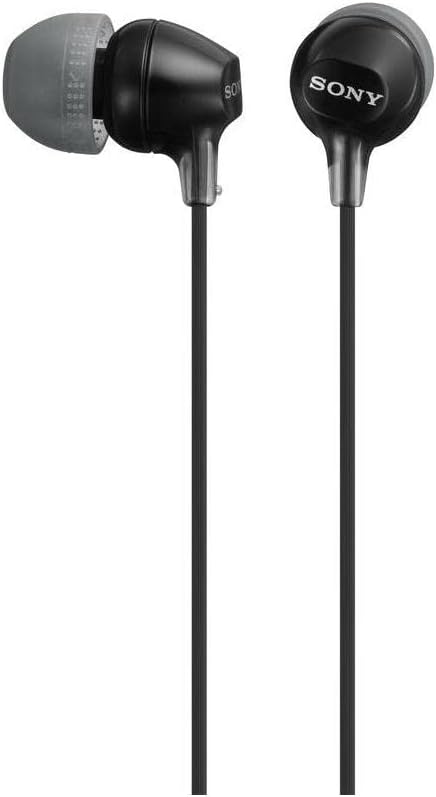 Sony MDREX15LP in-Ear Earbud Headphones, White (Pack of 2)