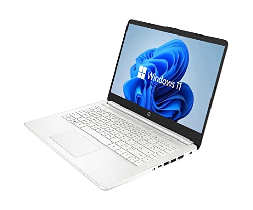 HP Newest 14" HD Laptop, Windows 11, Intel Celeron Dual-Core Processor Up to 2.60GHz, 4GB RAM, 64GB SSD, Webcam(Renewed)