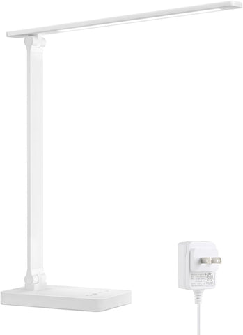 Lepro LED Desk Lamp 9.5W 800lm, Metal Desk Light for Home Office, White