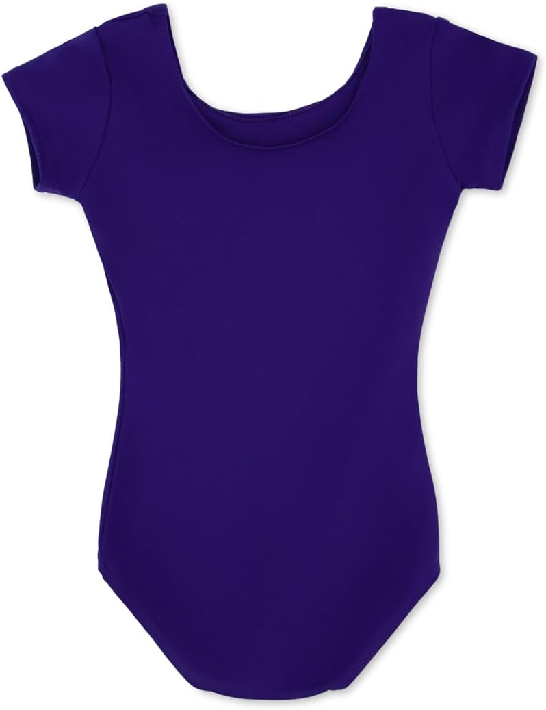 Capezio girls Short Sleeve Leotard - Girls