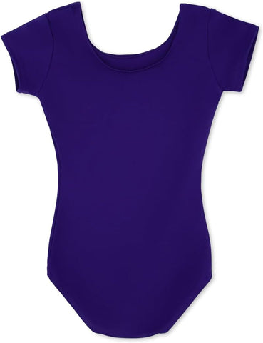 Capezio girls Short Sleeve Leotard - Girls