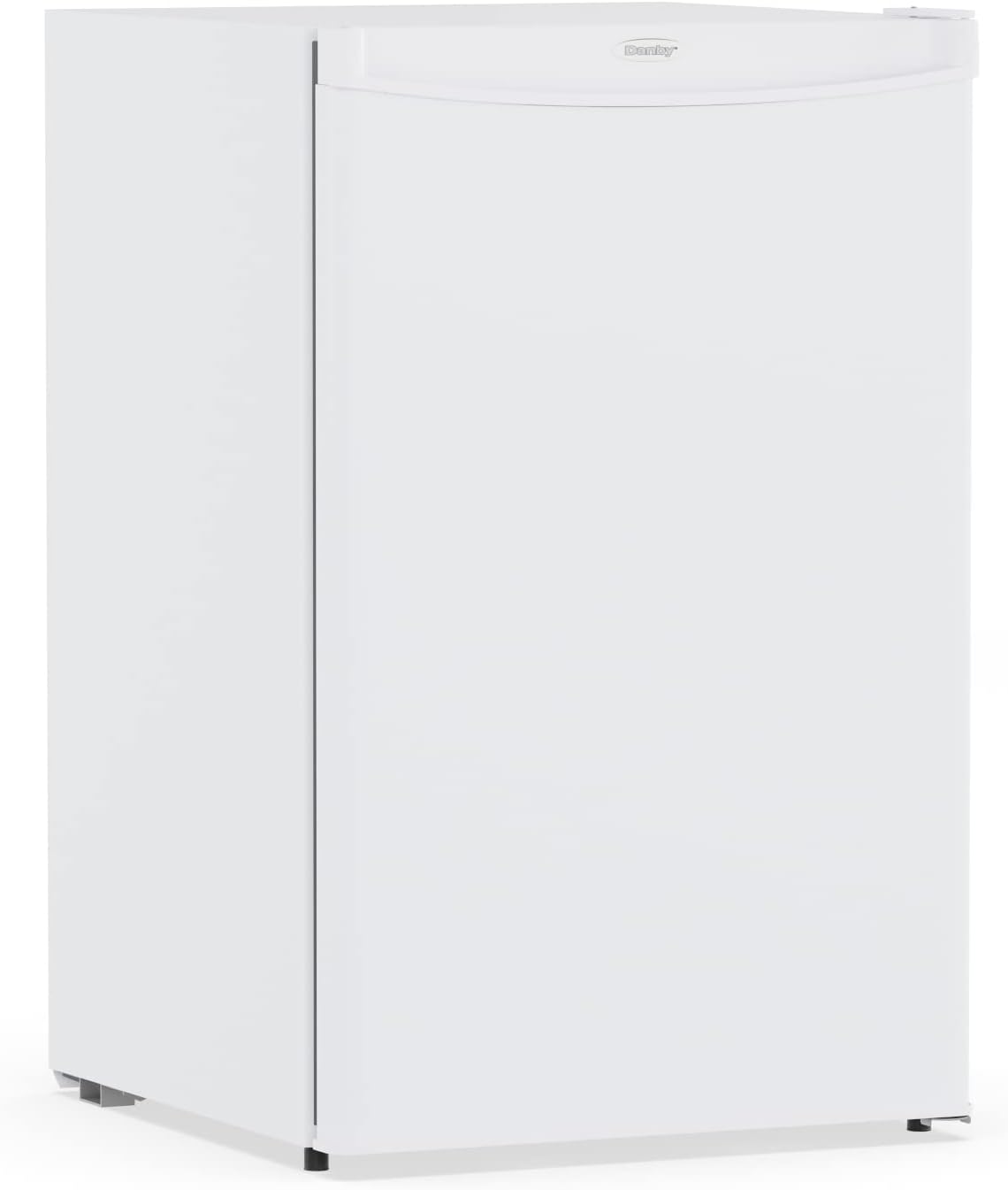 Danby DUFM032A3WDB-3 3.2 cu. ft. Upright Freezer in White Environmentally friendly R600a refrigerant 3.2 cu. ft. (90 L) capacity upright freezer